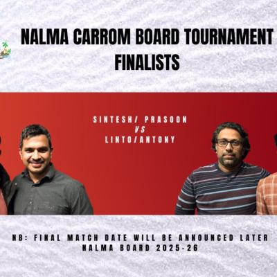 NALMA CARROMS BOARD TOURNAMENT (21 FEB 2026)